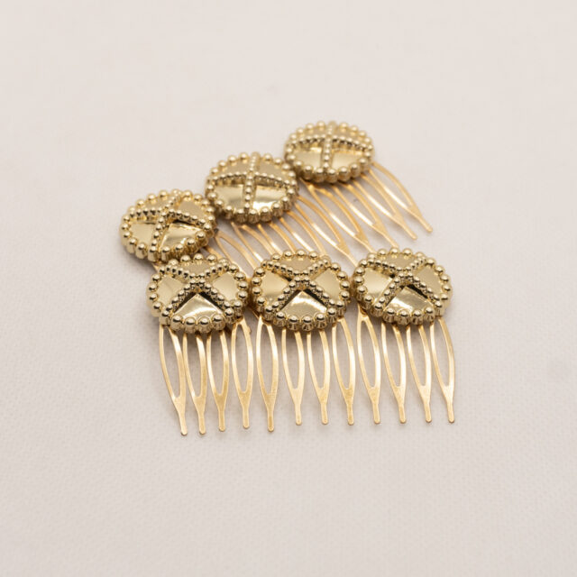 Peinecillo botones dorados - Ana Campos Collection